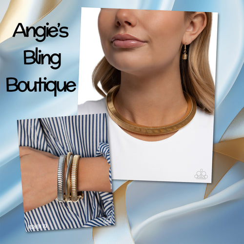 Paparazzi Jewelry Necklace Sleek Suite