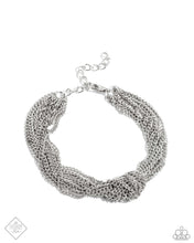 Load image into Gallery viewer, Paparazzi Jewelry Necklace Copious Command - Silver