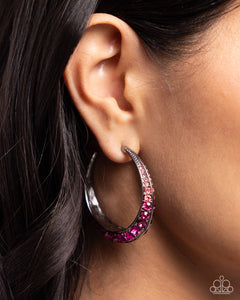 Paparazzi Jewelry Earrings Embedded Edge