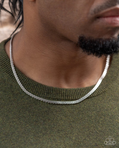 Paparazzi Chained Character - Silver