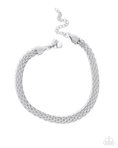 Paparazzi Chained Character - Silver