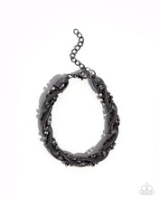 Load image into Gallery viewer, Paparazzi Jewelry Necklace/Bracelet Set Candid Coils - Black