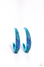 Load image into Gallery viewer, Paparazzi Jewelry Earrings Obsessed with Ombré - Blue