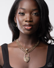 Load image into Gallery viewer, Paparazzi Jewelry Necklace LOCK Show
