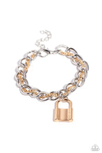 Load image into Gallery viewer, Paparazzi Jewelry Necklace/Bracelet Against the LOCK - Silver