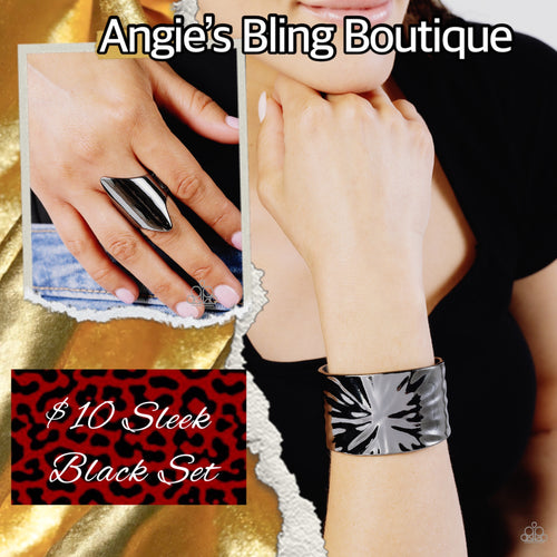 Paparazzi Jewelry Bracelet Ford Fusion/- Black