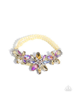 Paparazzi Jewelry Necklace/Bracelet Floral Feature- Yellow