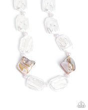 Load image into Gallery viewer, Paparazzi Jewelry Earrings Crimped Collage - White