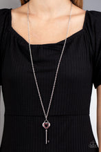 Load image into Gallery viewer, Paparazzi Jewelry Necklace Unlock Your Heart - Red