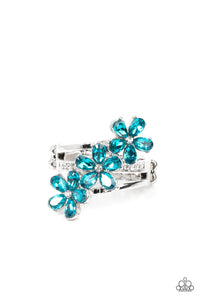 Paparazzi Jewelry Ring Posh Petals - Blue