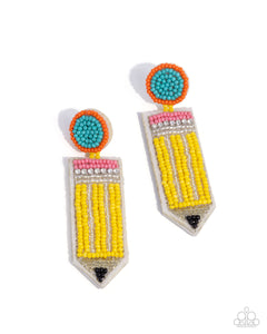 Paparazzi Jewelry Earrings Phenomenal Pencil