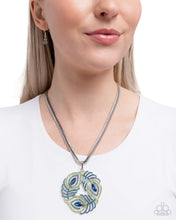 Load image into Gallery viewer, Paparazzi Jewelry Necklace Peacock Patchwork