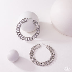 Paparazzi Jewelry Life of the Party Interlocked Icing