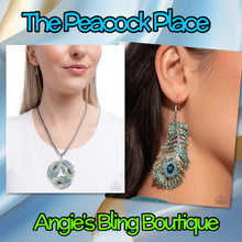 Load image into Gallery viewer, Paparazzi Jewelry Necklace Peacock Patchwork