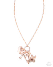 Load image into Gallery viewer, Paparazzi Jewelry Necklace World Tour - Rose Gold
