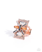 Load image into Gallery viewer, Paparazzi Jewelry Ring Exaggerated Edge - Copper