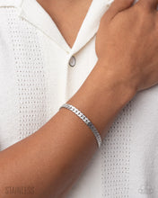 Load image into Gallery viewer, Paparazzi Jewelry Men Weekend Wait - Silver