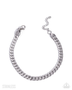 Paparazzi Jewelry Men Weekend Wait - Silver