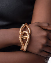 Load image into Gallery viewer, Paparazzi Jewelry Bracelet Interlocked Ignition - Gold