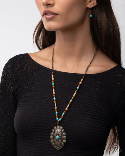 Paparazzi Jewelry Necklace Soulful Stones - Mult
