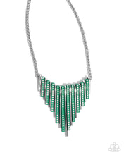 Load image into Gallery viewer, Paparazzi Jewelry Necklace Fashionable Fringe - Green