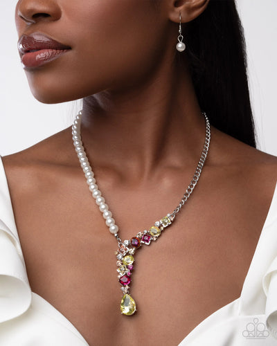 Paparazzi Jewelry Necklace Boisterous Ballet - Yellow