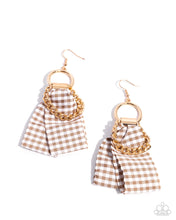 Load image into Gallery viewer, Paparazzi Jewelry Earrings Picnic Pizzazz - Brown