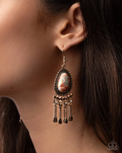 Load image into Gallery viewer, Paparazzi Jewelry Earrings Swirled Sashay - Multi