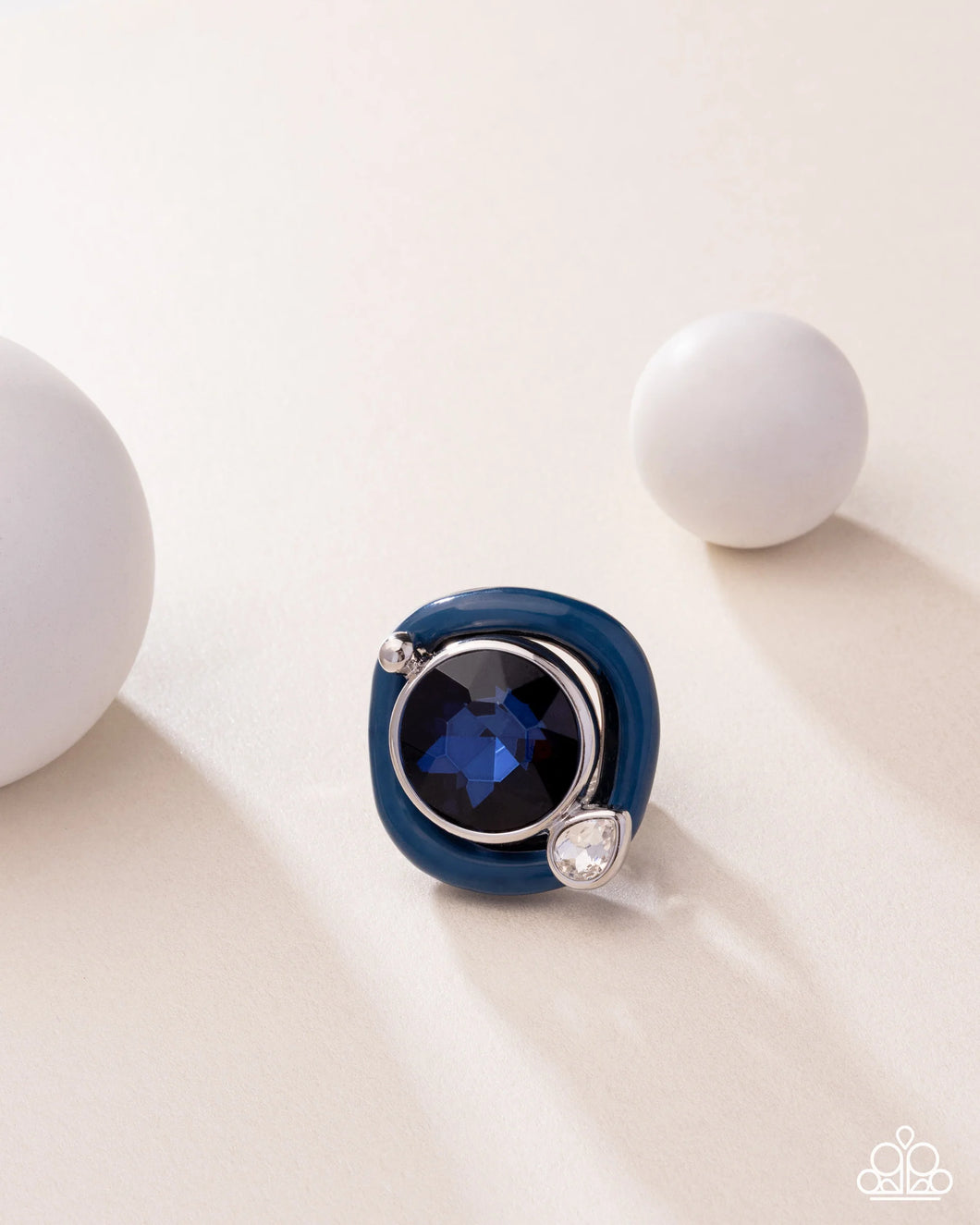 Paparazzi Jewelry Ring Colorful Caliber - Blue
