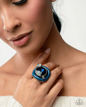Load image into Gallery viewer, Paparazzi Jewelry Ring Colorful Caliber - Blue