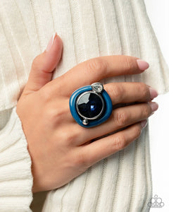 Paparazzi Jewelry Ring Colorful Caliber - Blue