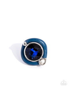 Paparazzi Jewelry Ring Colorful Caliber - Blue