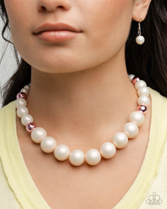 Paparazzi Jewelry Necklace Pearl Platoon