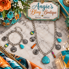 Load image into Gallery viewer, Paparazzi Jewelry Fashion Fix Simply Santa Fe