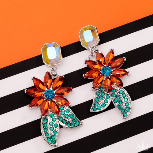 Paparazzi Jewelry Earrings Momentous Majesty - Orange