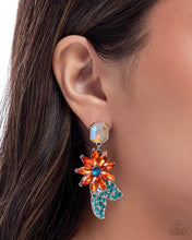 Load image into Gallery viewer, Paparazzi Jewelry Earrings Momentous Majesty - Orange