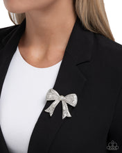 Load image into Gallery viewer, Paparazzi Lil Divas Bow Bravado - White