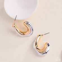 Load image into Gallery viewer, Paparazzi Jewelry Earrings Metallic Multicolored