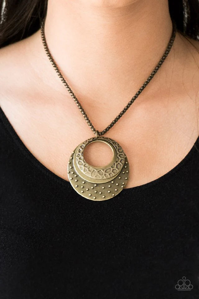 Paparazzi Jewelry Necklace Texture Trio