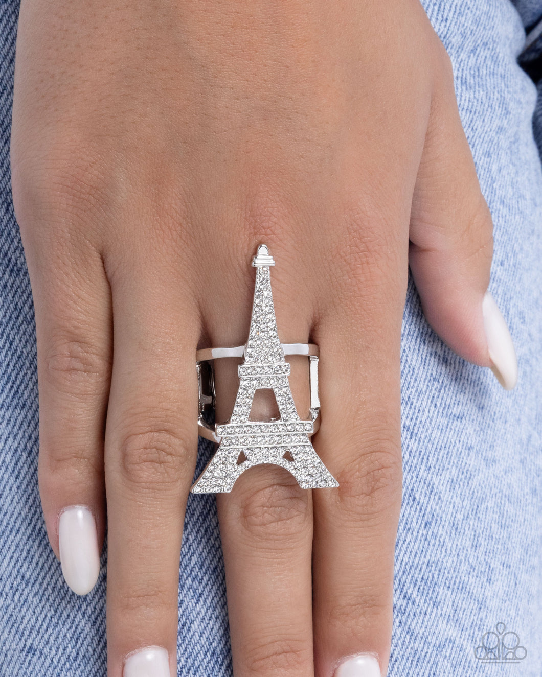 Paparazzi Jewelry Ring Eiffel Tower Ease