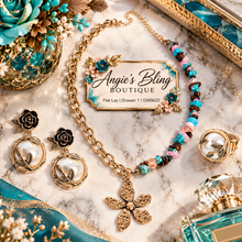 Load image into Gallery viewer, Paparazzi Jewelry Necklace Floral Feint