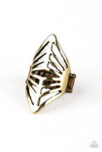Load image into Gallery viewer, Paparazzi Jewelry Ring Deco Defender Brass