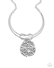 Load image into Gallery viewer, Paparazzi Jewelry Necklace Running Wild/Earrings Iconic Zebra