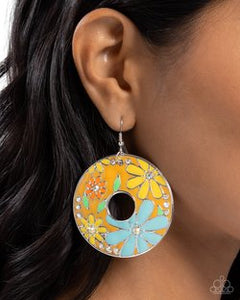 Paparazzi Jewelry Earrings Embroidered Elegance