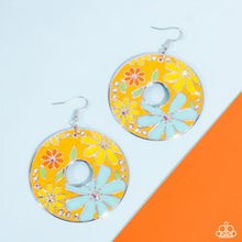 Load image into Gallery viewer, Paparazzi Jewelry Earrings Embroidered Elegance