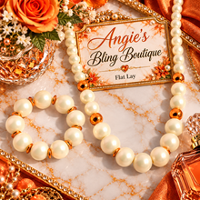 Load image into Gallery viewer, Paparazzi Jewelry Necklace Pearl Platoon
