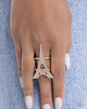 Load image into Gallery viewer, Paparazzi Jewelry Ring Eiffel Tower Ease