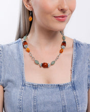 Load image into Gallery viewer, Paparazzi Jewelry Necklace Beauty Culture - Orange