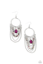Load image into Gallery viewer, Paparazzi Jewelry Earrings Cascading Clash - Multi