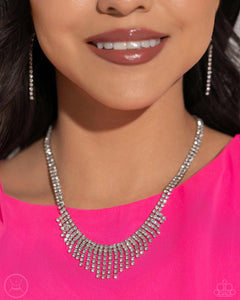Paparazzi Jewelry Life of the Party Daring Decadence - White